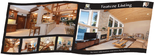 Premium Property Brochrue - Landscape 8.5 x 22 - Vancouver Real Estate Printing Specialist